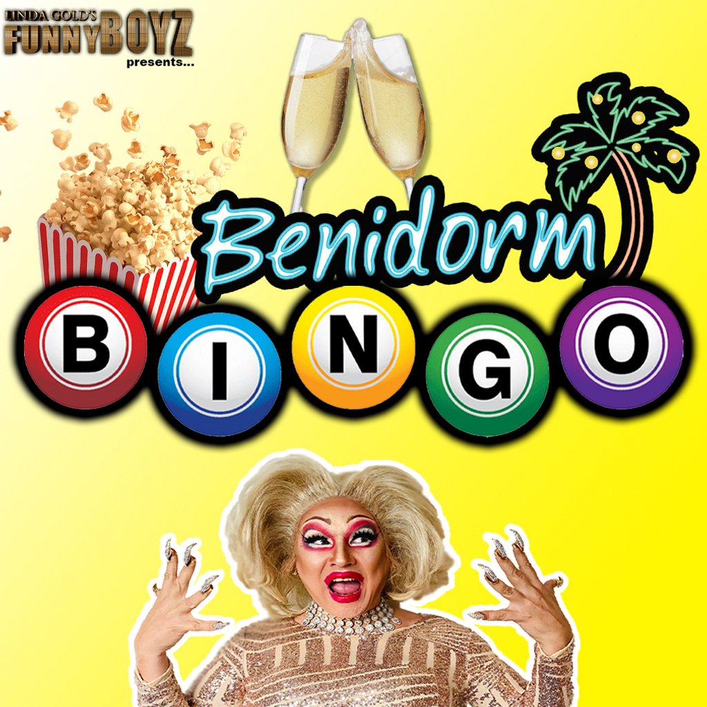 Benidorm Bingo hosted by Drag Queens | FunnyBoyz Liverpool