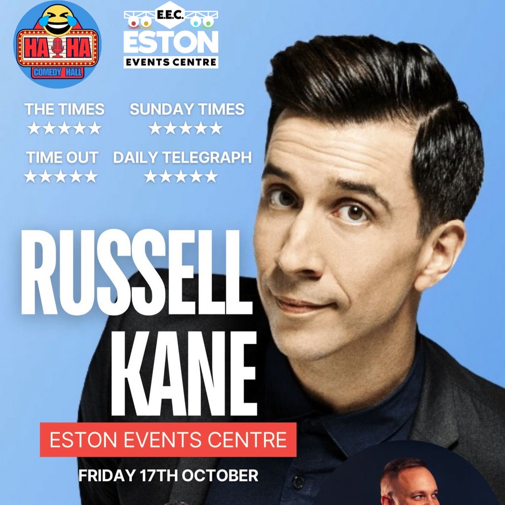 Ha Ha Comedy Hall – Russell Kane, MC by James Kilvington