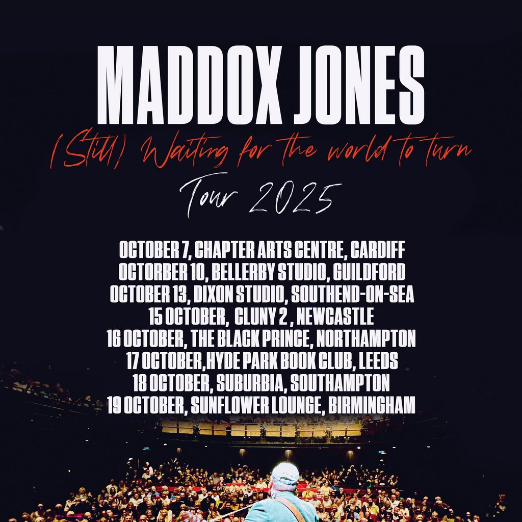 Maddox Jones (Still) Waiting For The World To Turn – live