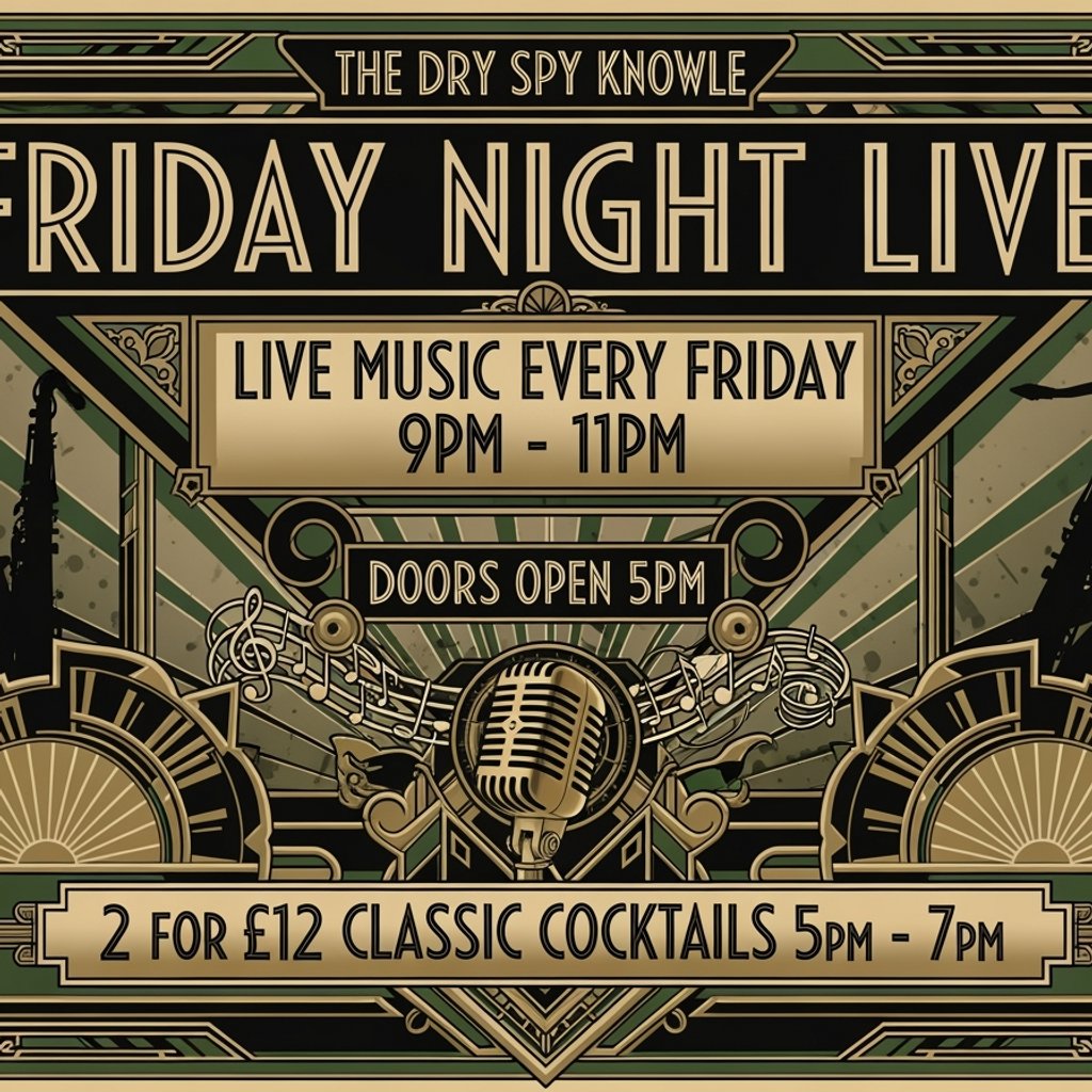 Friday Night THE DRY SPY