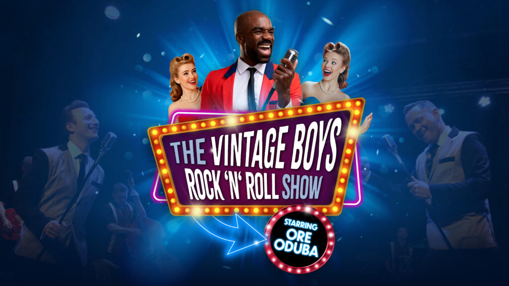Ore Oduba stars in The Vintage Boys Rock ‘n’ Roll Show!