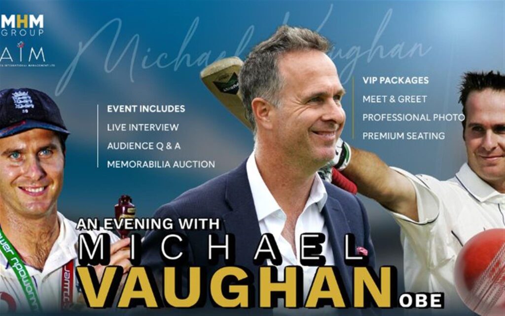 An Evening with Michael Vaughan