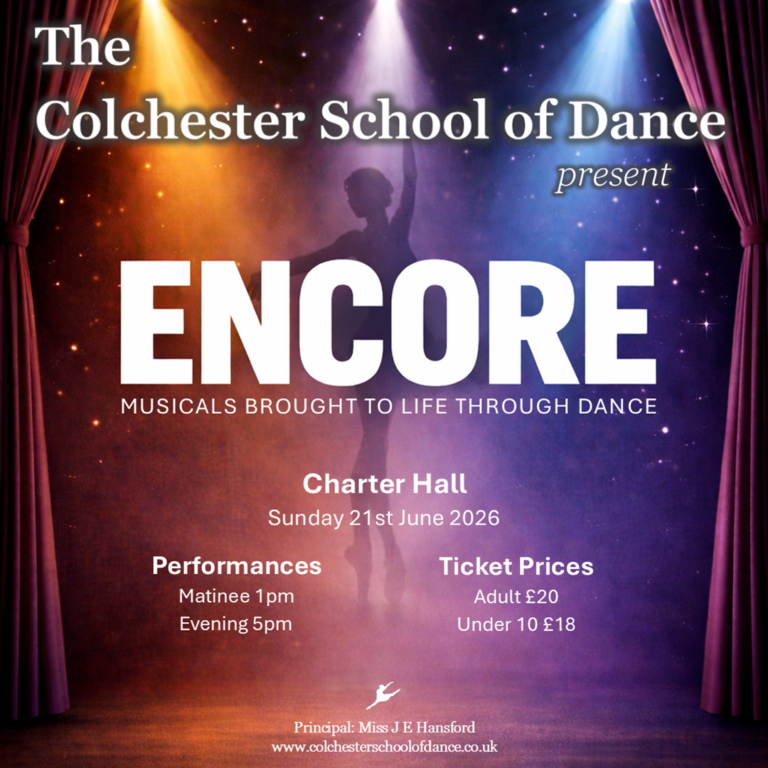The Colchester School of Dance – Encore: Musicals Brought To Life Through Dance
