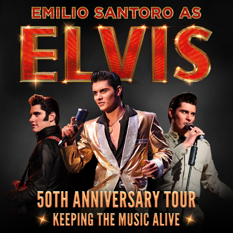 Emilio Santoro as ELVIS 50th Anniversary Tour