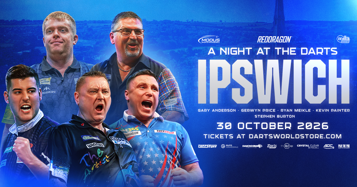 A Night at the Darts – Ipswich 2026