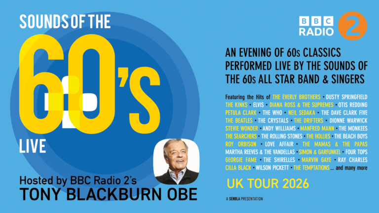Sounds of The 60βs Live β Hosted by Tony Blackburn OBE