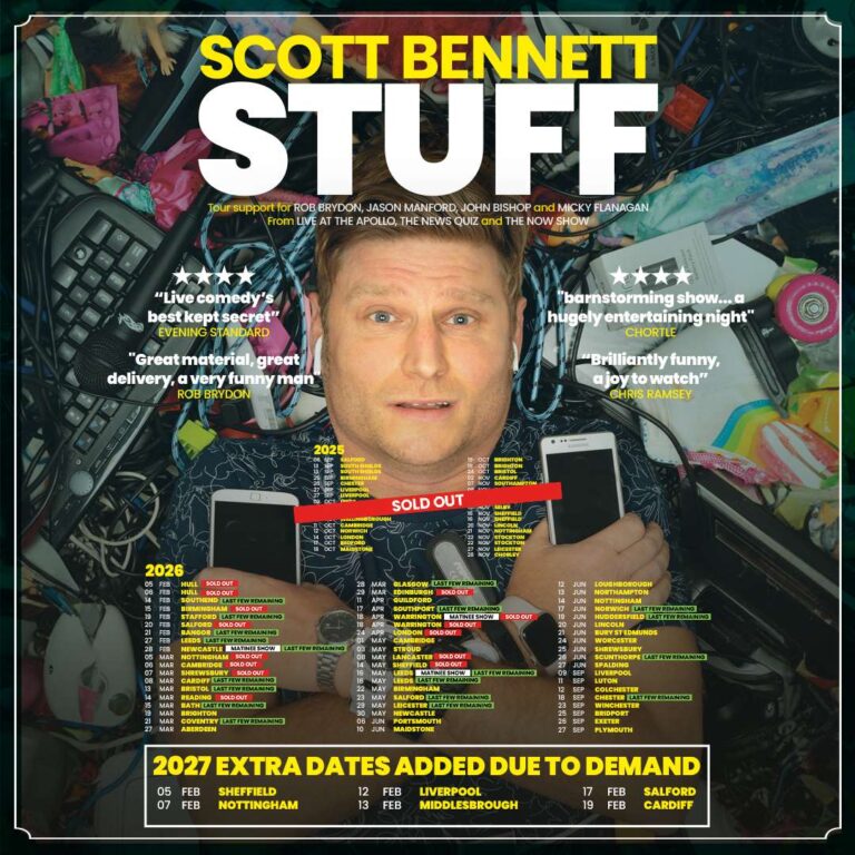 SCOTT BENNETT: STUFF Plus Special Guests