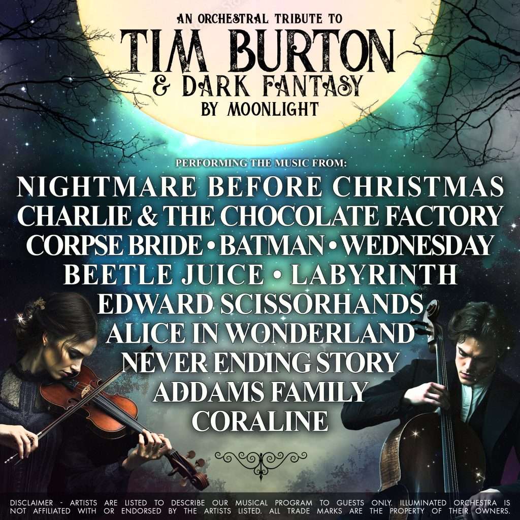 Tribute to Tim Burton & Dark Fantasy by Moonlight
