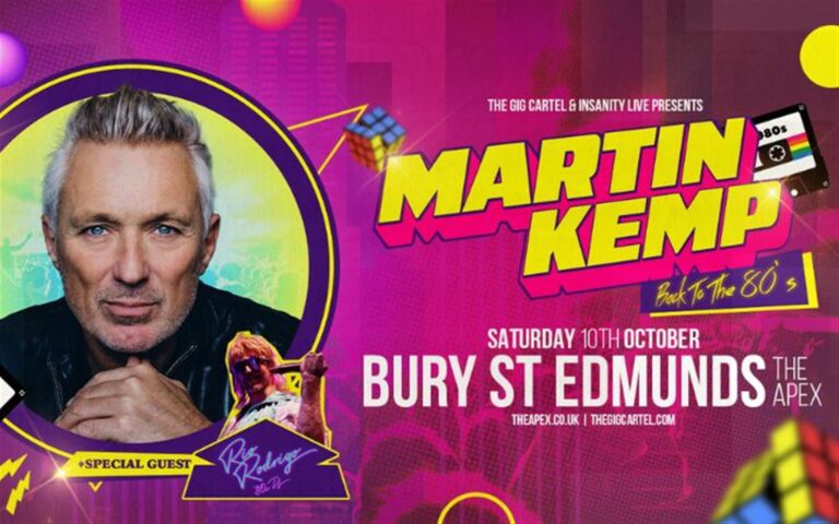 Martin Kemp – The Ultimate Back To The 80s DJ Set