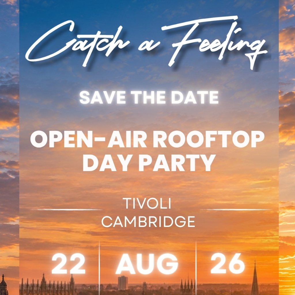 Catch a Feeling Open-Air Rooftop Day Party – Tivoli