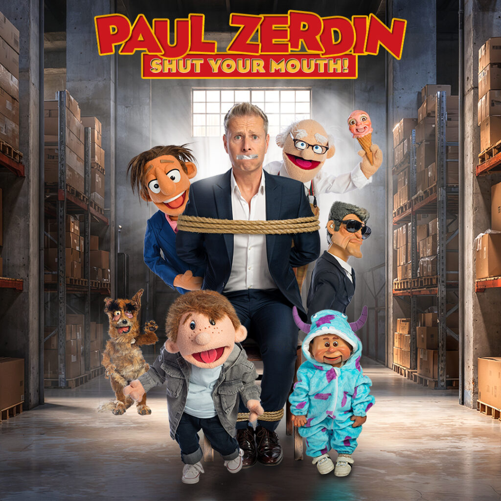 Paul Zerdin – Shut Your Mouth!