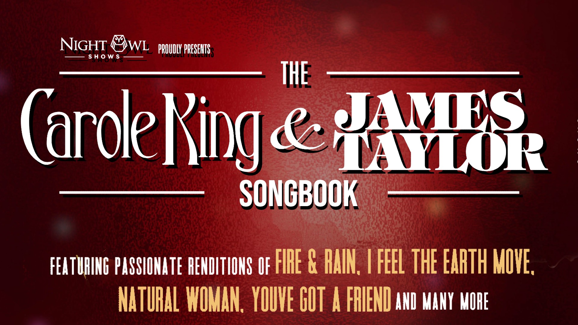 The Carole King & James Taylor Songbook