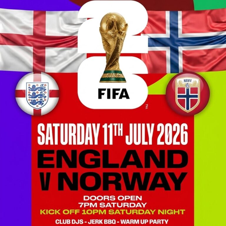 England vs Norway @ Sunrooms