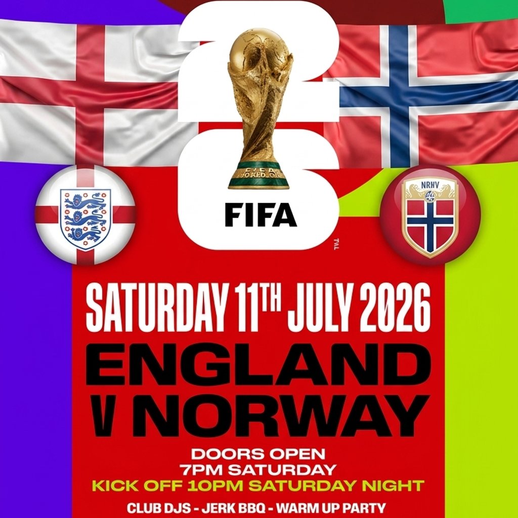 England vs Norway @ Sunrooms