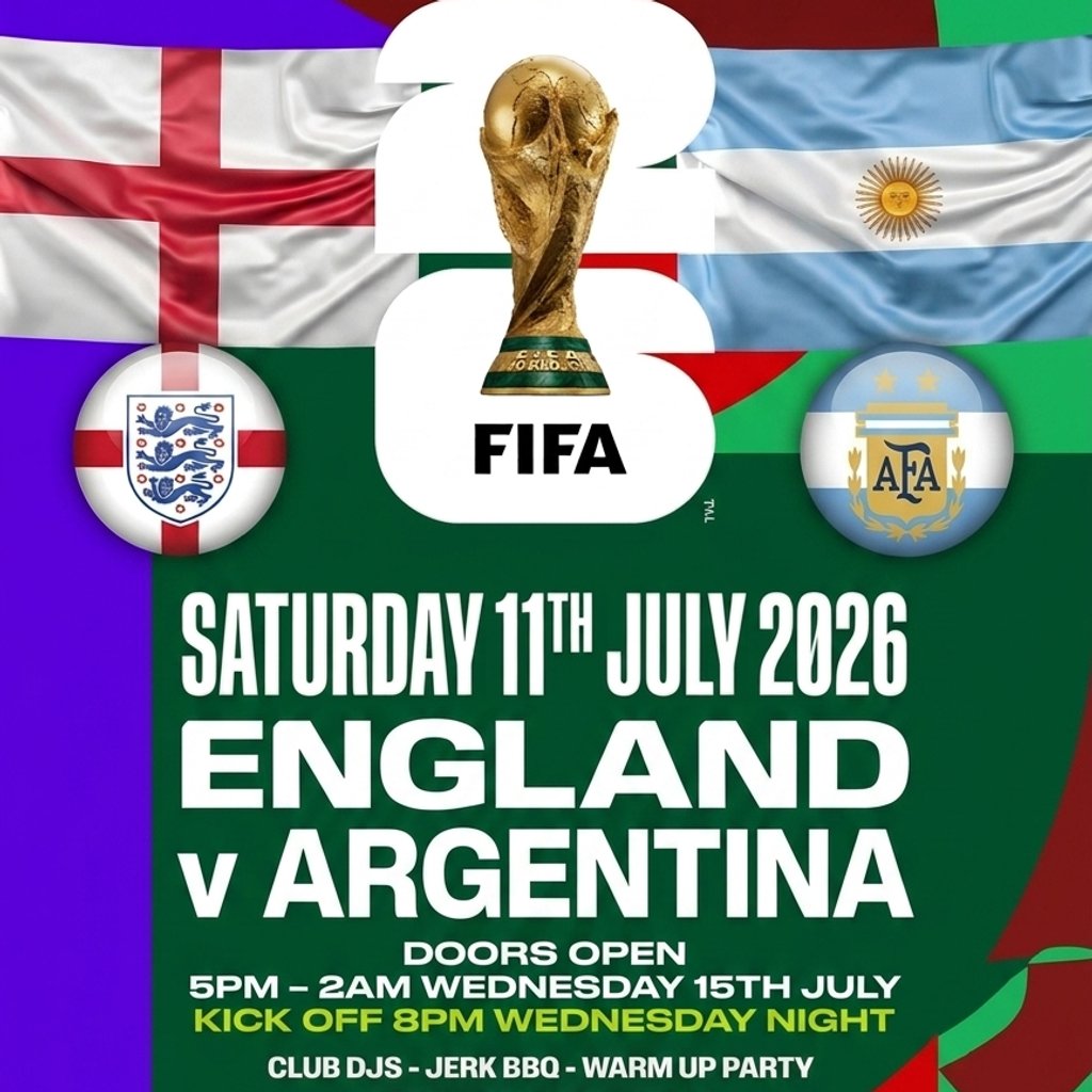 England vs Argentina @ Sunrooms