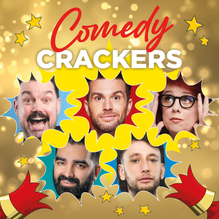 Christmas Comedy Crackers – Joel Dommett, Charlie Baker, Angela Barnes, Peter Rethinasamy & Elliot Steel