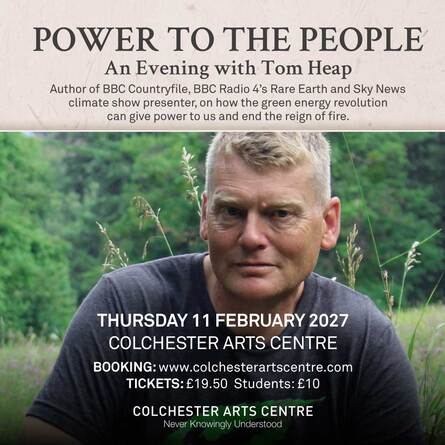 Power to the People – An evening with Tom Heap