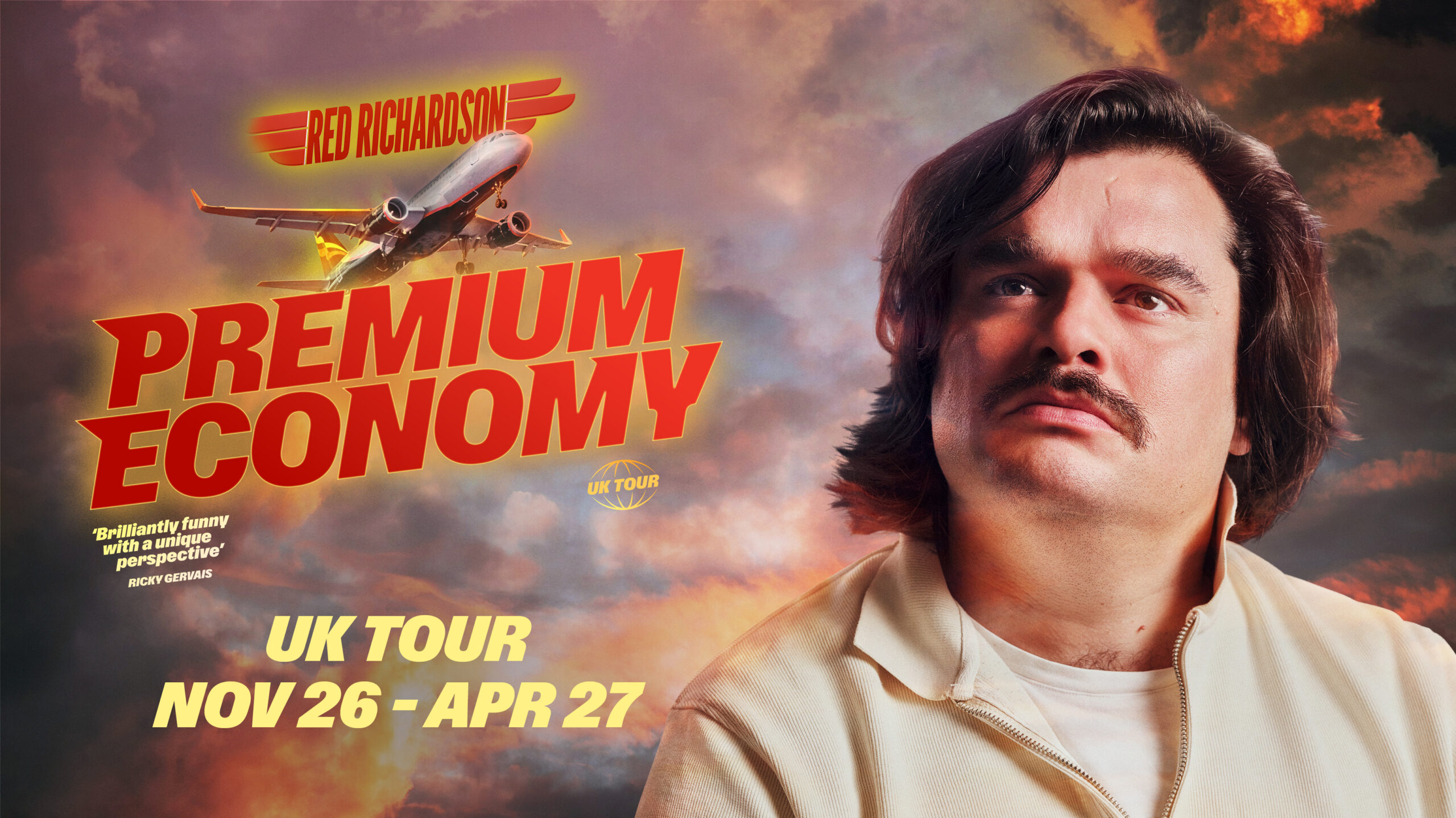 Red Richardson Premium Economy Tour
