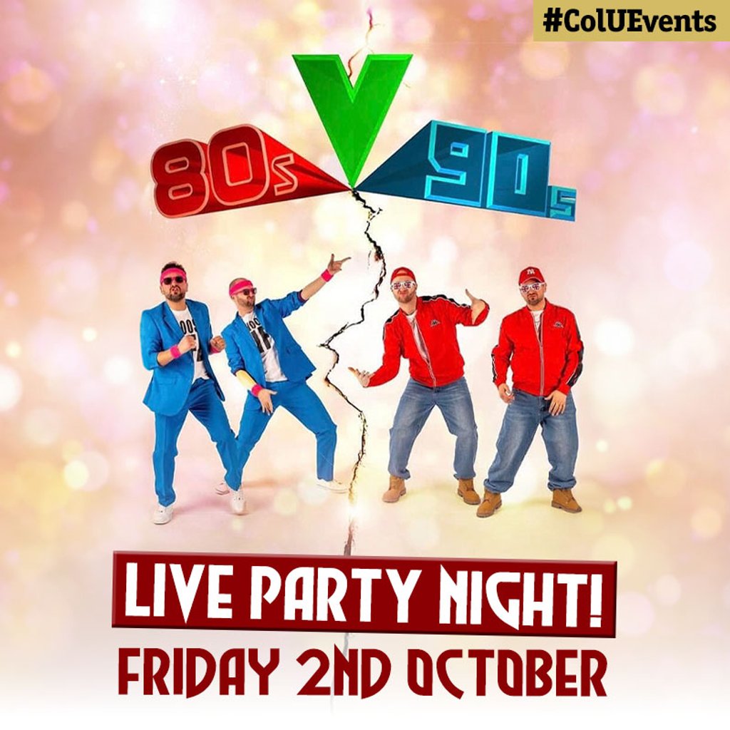 80’s v 90’s Party Night