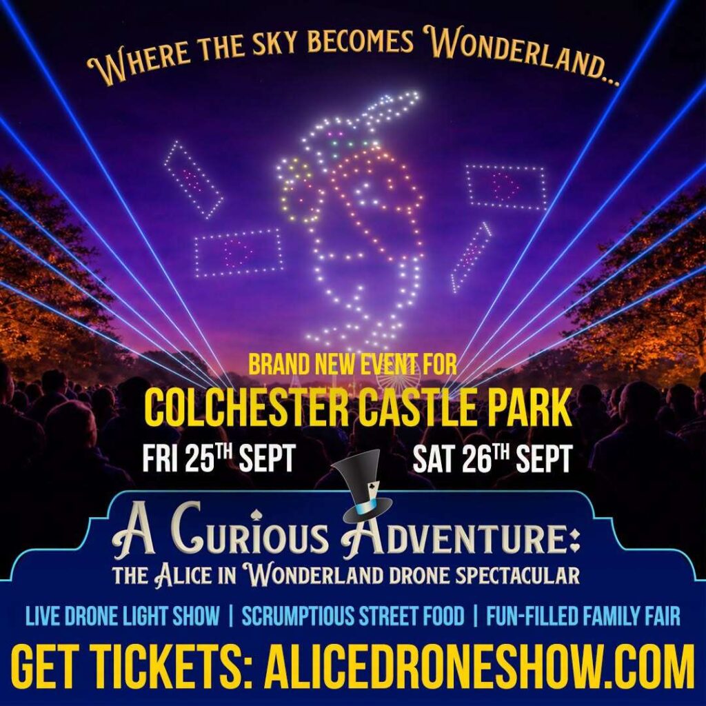 Alice in Wonderland Drone Show