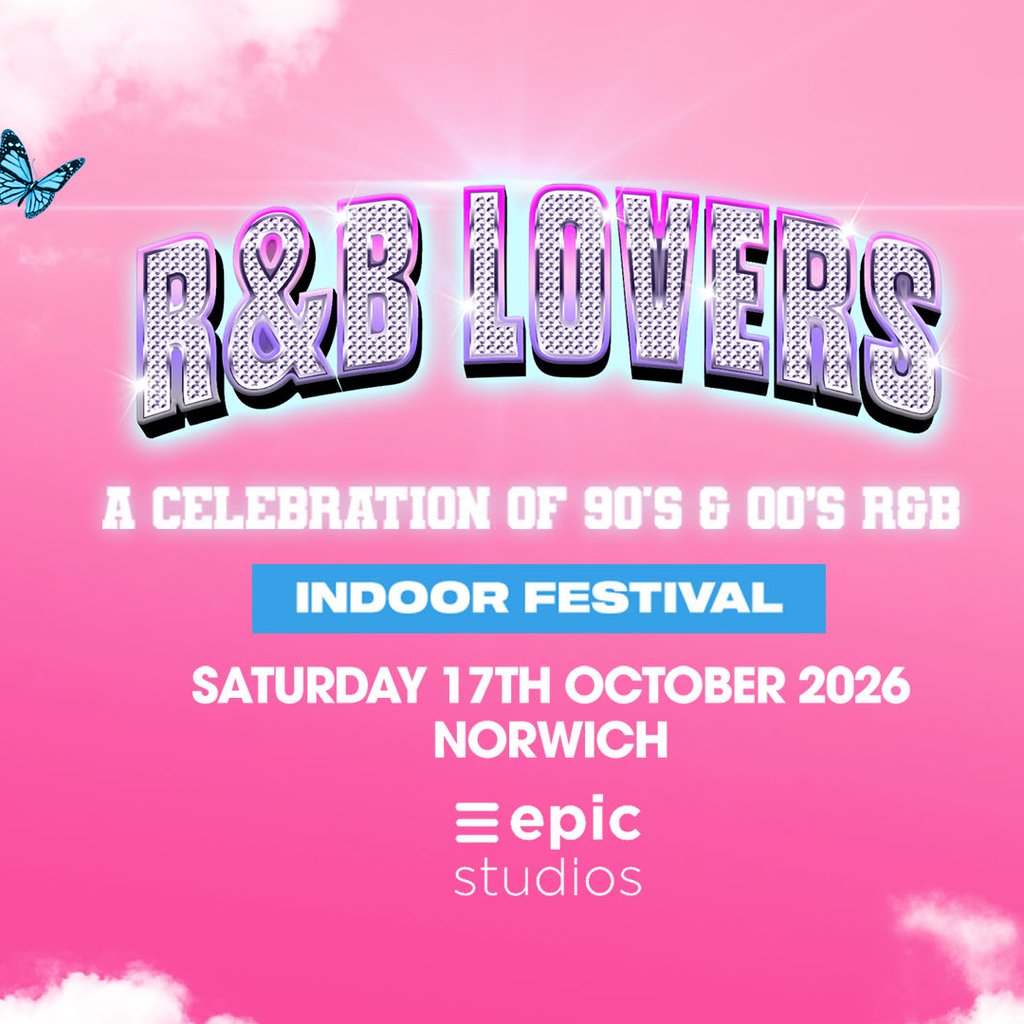 R&B Lovers – Saturday 17th October – Epic Studios