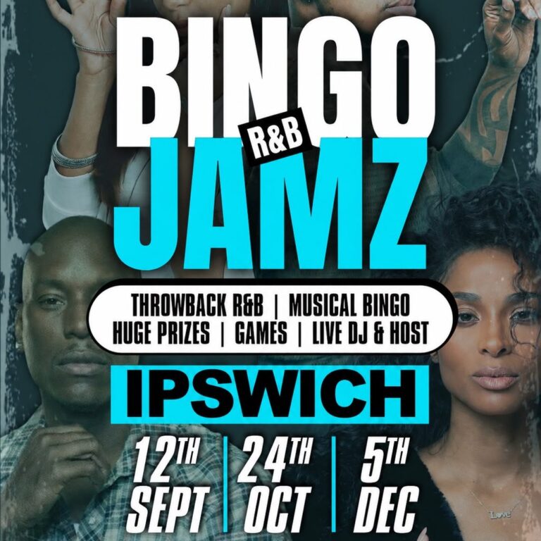 Bingo Jamz Ipswich | 24th Oct 2026