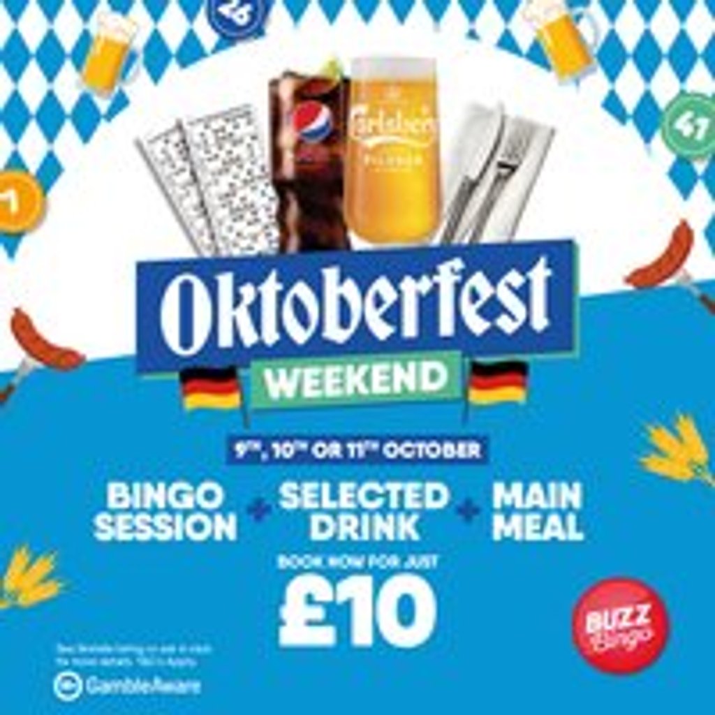 Oktoberfest – Buzz Bingo Basildon