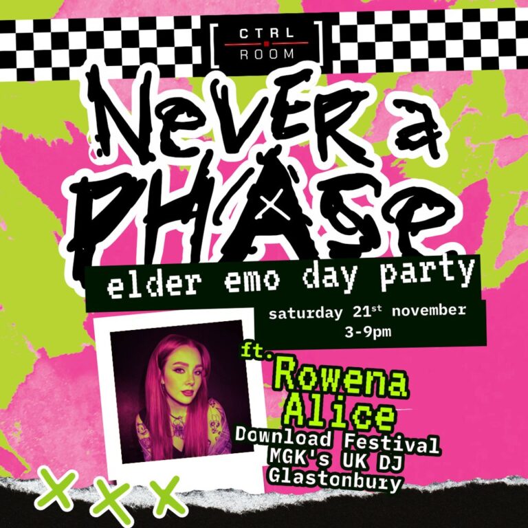 Never A Phase – Elder Emo Day Party Ft. Rowena Alice