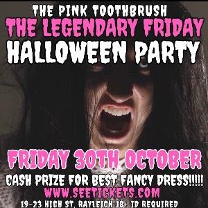 friday night halloween party