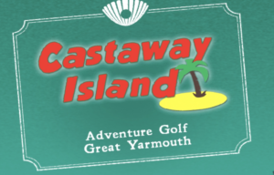 Castway Island Adventure Golf Course, Great Yarmouth, Norfolk, UK logo