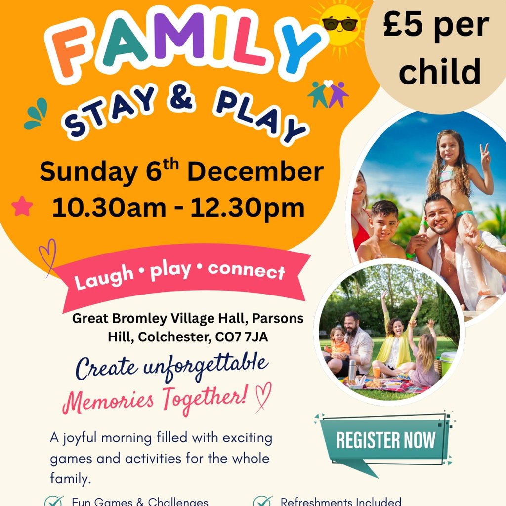 Family Stay & Play: Laugh, Play, Connect