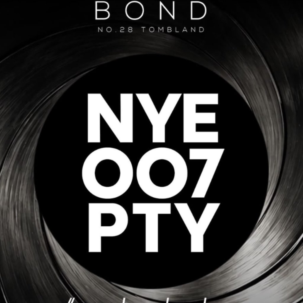 Bond Presents 007 Theme for New Year’s Eve