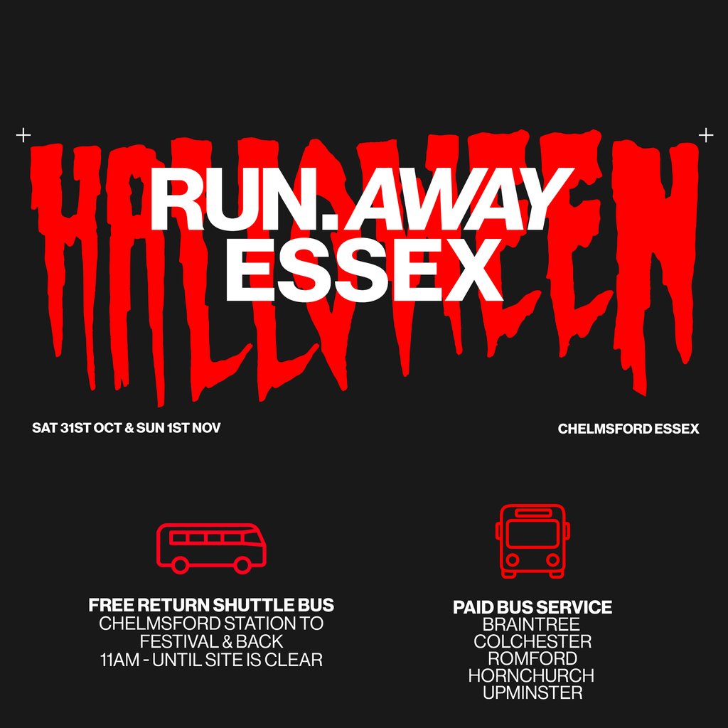 Run Away Halloween – Paid Buses & Car Park Tickets