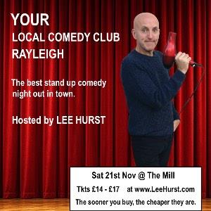 Lee Hurst’s Local Comedy Club Rayleigh