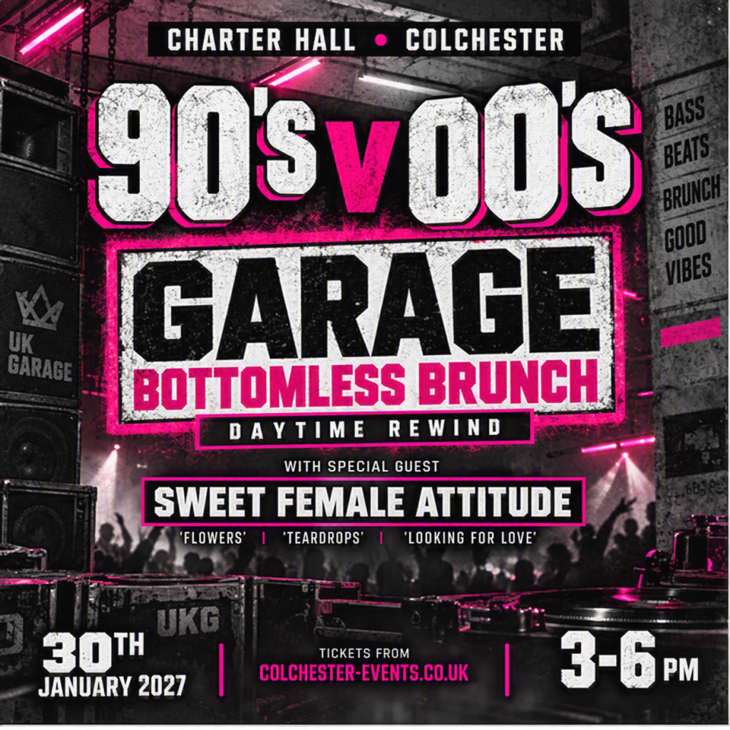 90’s v 00’s: Daytime Rewind Bottomless Brunch – Garage Takeover