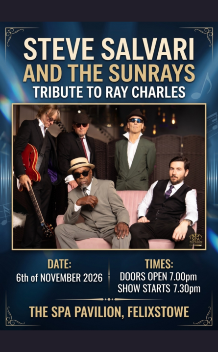 Steve Salvari & The SunRays’ Tribute to Ray Charles