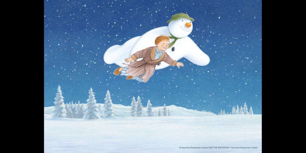 The Snowman the classic film and orchestra