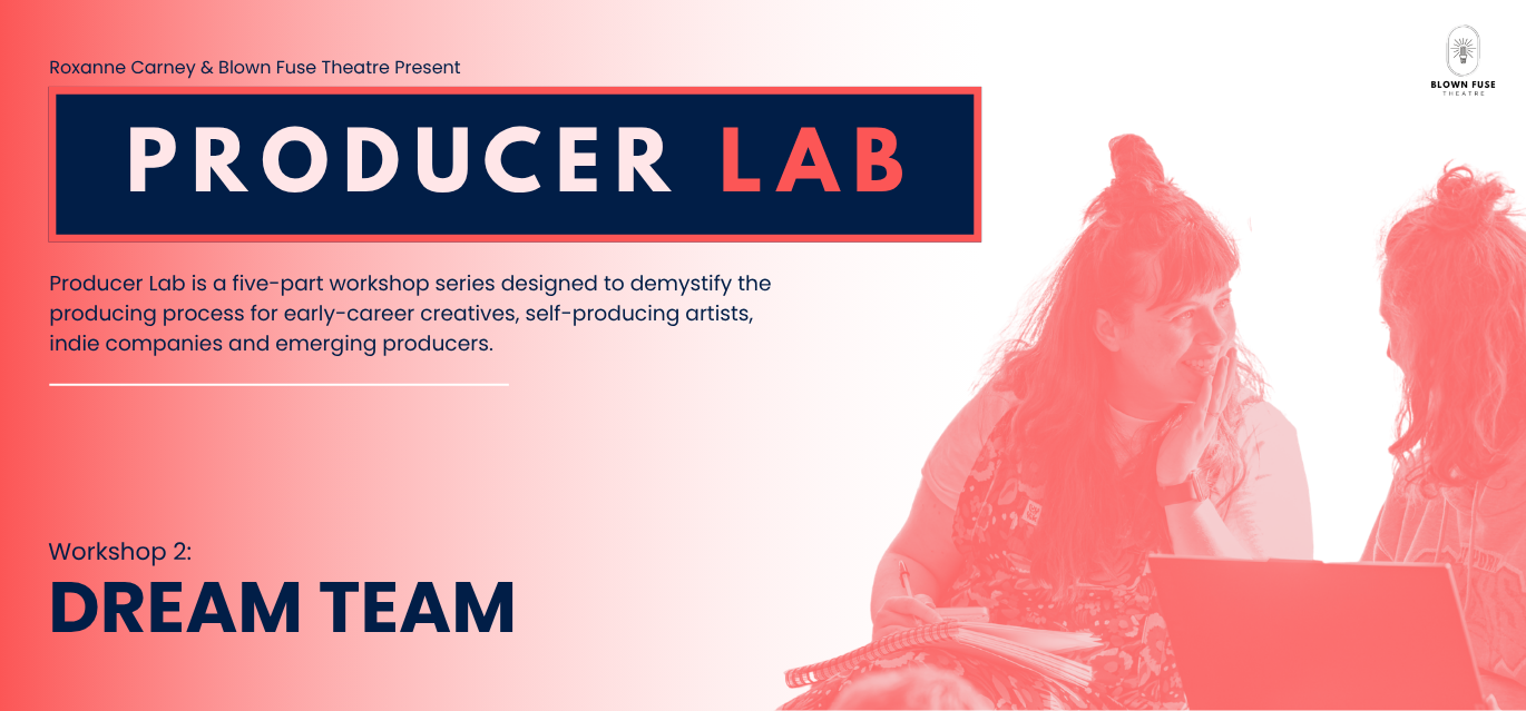 Ipswich Producer Lab: Dream Team (Workshop 2)