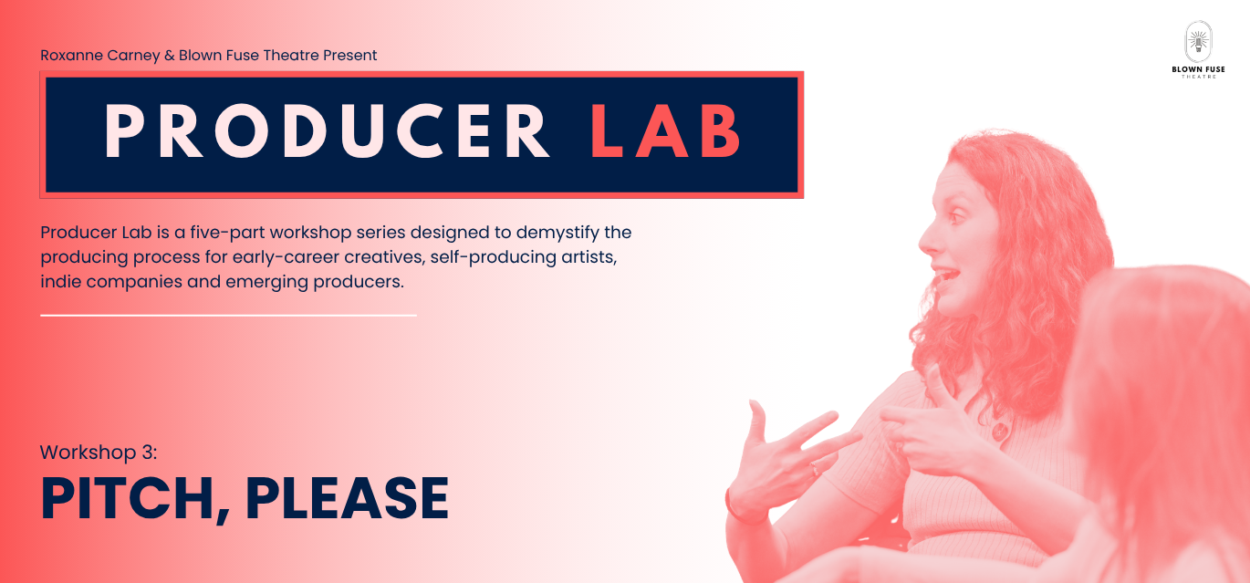 Ipswich Producer Lab: Pitch, Please (Workshop 3)